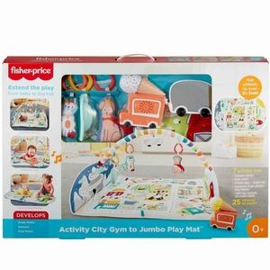 New Fisher-Price Activity City Gym to Jumbo Playmat